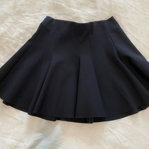 Dark blue a-line skirt, COS, XS